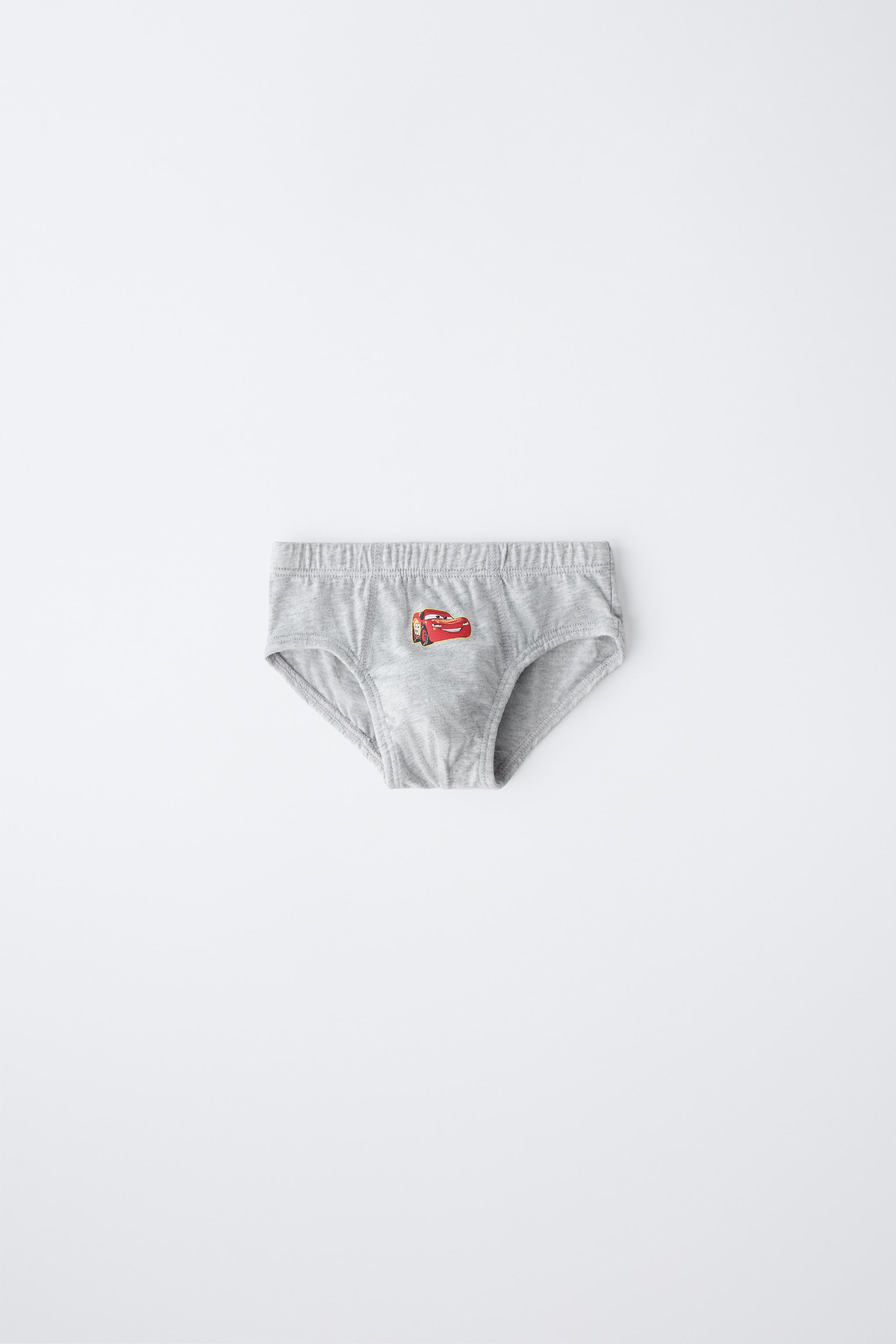 2-6 YEARS/ THREE-PACK OF CARS © DISNEY UNDERWEAR